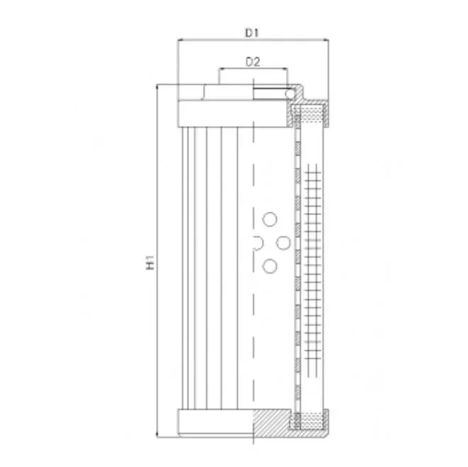 DHD330W50V hydraulic filter element