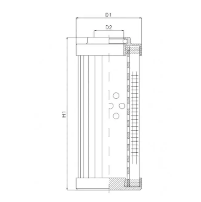 DHD330W80B hydraulic filter element