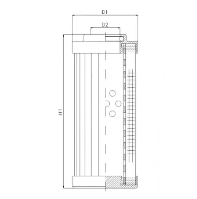 DVD2560W60B hydraulic filter element
