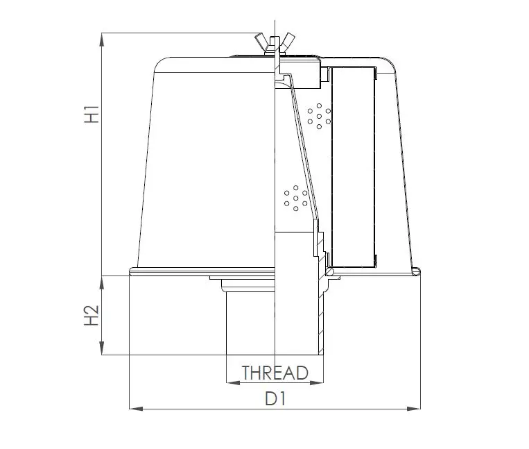 FB141B7C10 air filter (ventilation / breather)