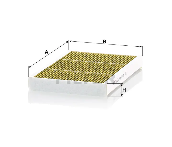 FP 31 001 cabin air filter element (FreciousPlus)