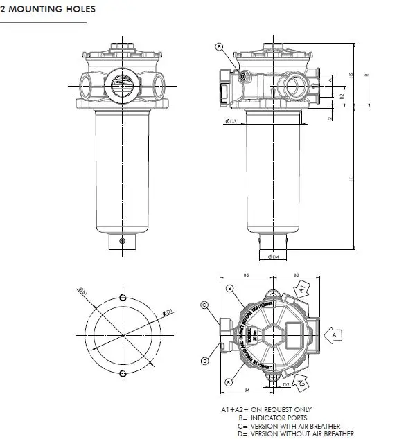 FR62R120C10BBB6001B000 return filter