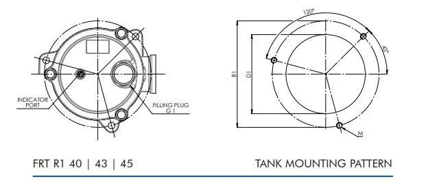 FRTR140000BB6TC000S0 Tank top return filter FRT