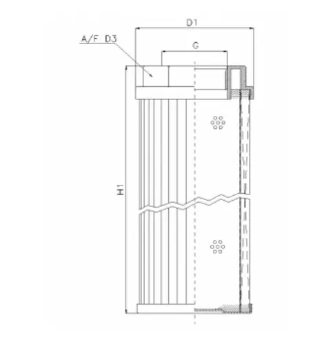 Produktfoto 1 von FS183B10T125 Suction strainer