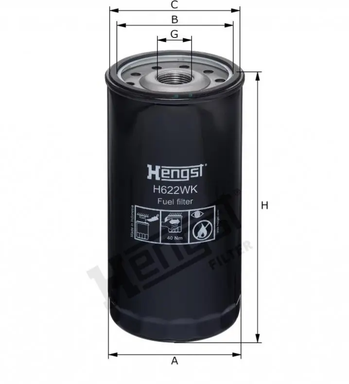 Produktfoto 1 von H622WK replaced by WK 11 046