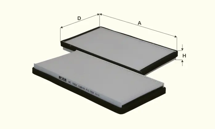 HC7052 cabin air filter element