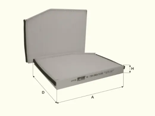 HC7254 cabin air filter element