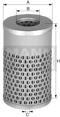HD 13 110 hydraulic filter element