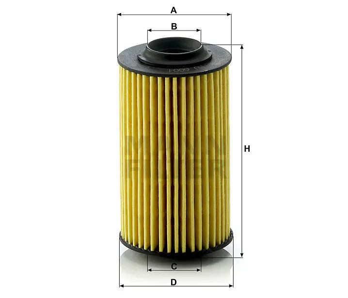Produktfoto 1 von HU 6001 replaced by HU 69/3 x