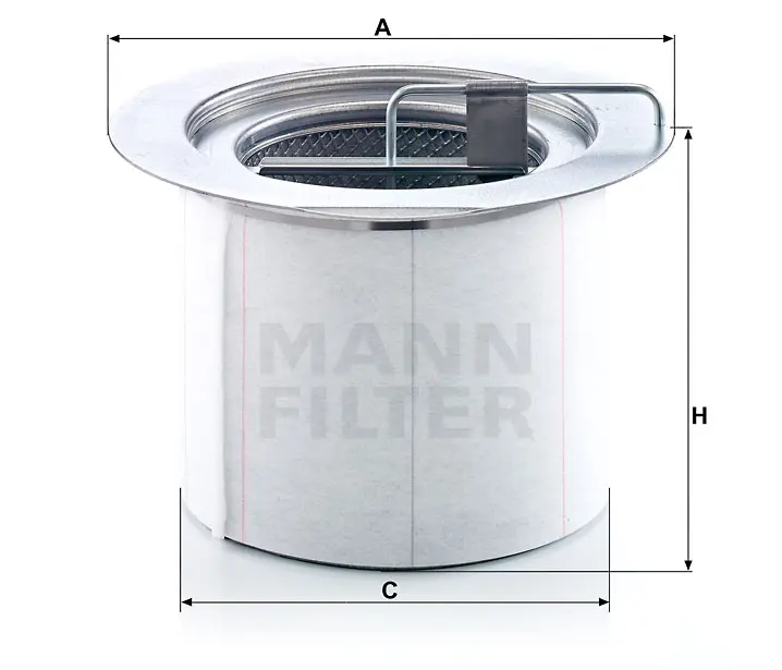LE 16 015 x air/oil separator element (incl. gasket)