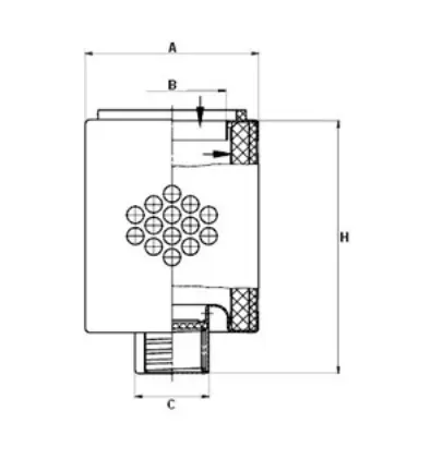 LE 3003 air/oil separator element