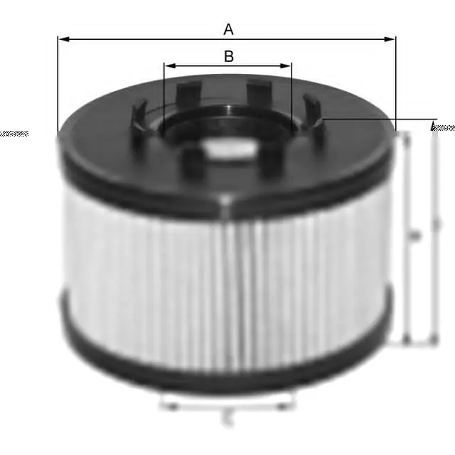 MLE1336 oil filter element