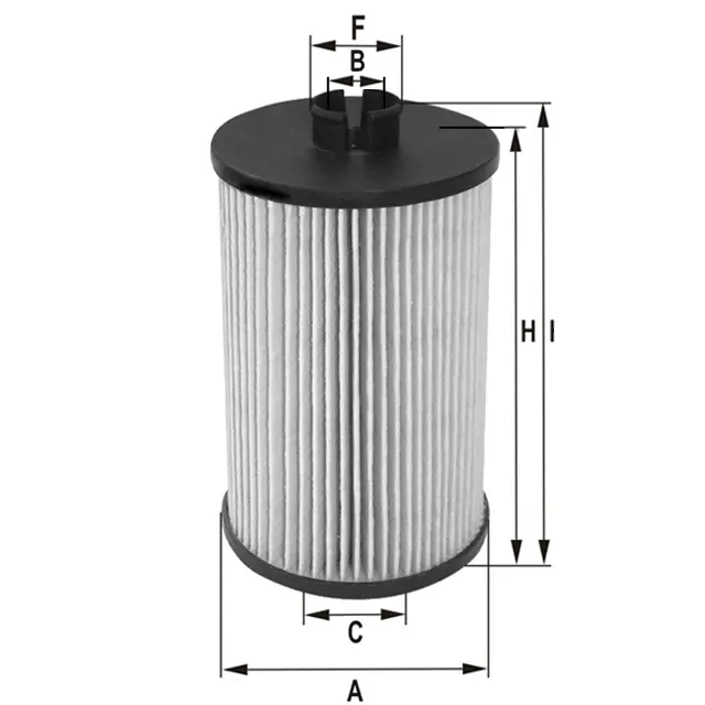 MLE1388 oil filter element (metal-free)