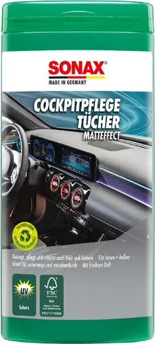 Produktfoto 1 von SONAX Cockpit Care Cloths Matteffect Box