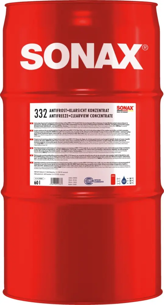 Produktfoto 1 von SONAX AntiFrost+ClearView Concentrate Citrus - 60 L