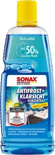 Produktfoto 1 von SONAX AntiFrost+ClearView Concentrate Citrus - 1 L