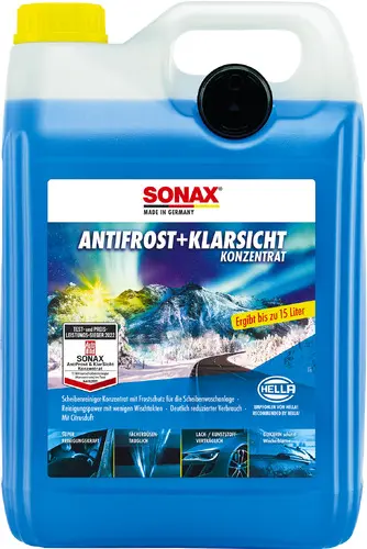 Produktfoto 1 von SONAX AntiFrost+ClearView Concentrate Citrus - 5 L