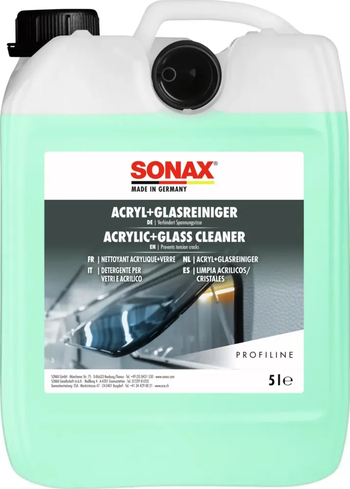 Produktfoto 1 von SONAX Acrylic+Glass Cleaner - 5 liters