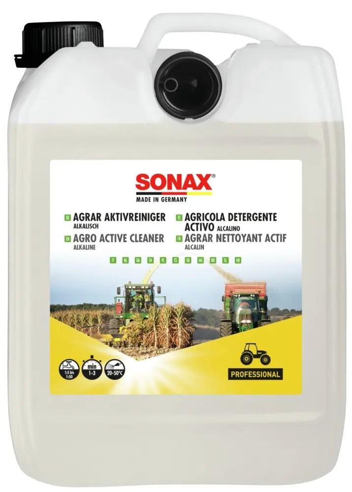 Produktfoto 1 von SONAX AGRAR Active Cleaner alkaline - 5 liters