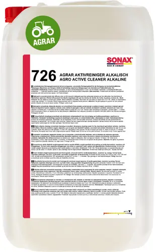 Produktfoto 1 von SONAX AGRAR Active Cleaner alkaline - 25 liters
