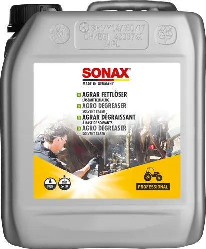 Produktfoto 1 von SONAX AGRAR Grease Remover with Solvents - 5 liters