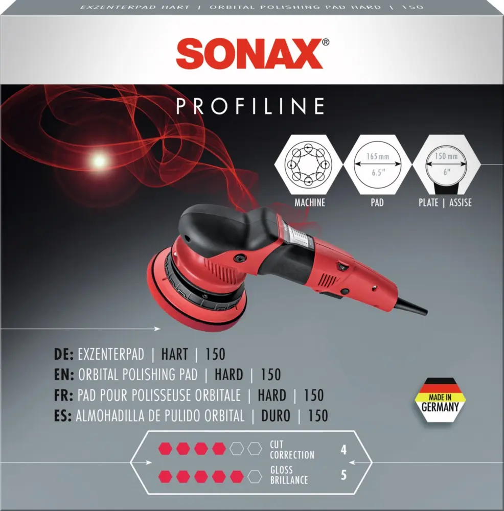 Produktfoto 1 von SONAX Hard Centrifugal Pad 150