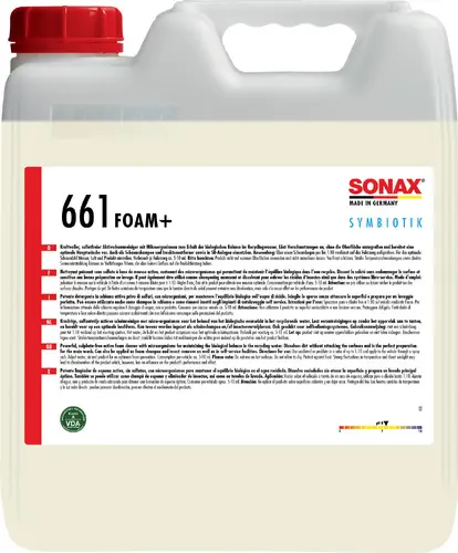 Produktfoto 1 von SONAX Foam+ SYMBIOTIK - 10 liters