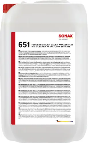 Produktfoto 1 von SONAX Wheel Cleaner Acid Concentrate - 25 L