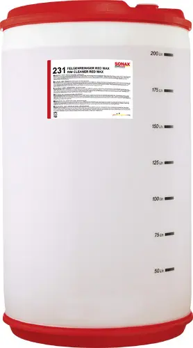 Produktfoto 1 von SONAX Wheel Cleaner Red Max - 200 L