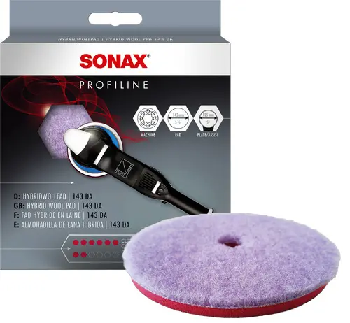 SONAX Hybrid Wool Pad 143