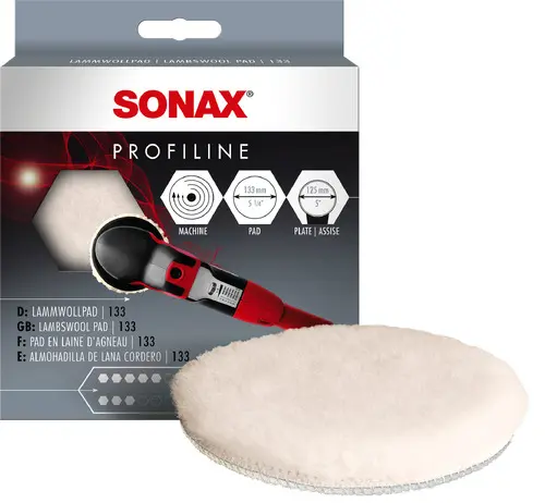 Produktfoto 1 von SONAX Lambswool Pad 133