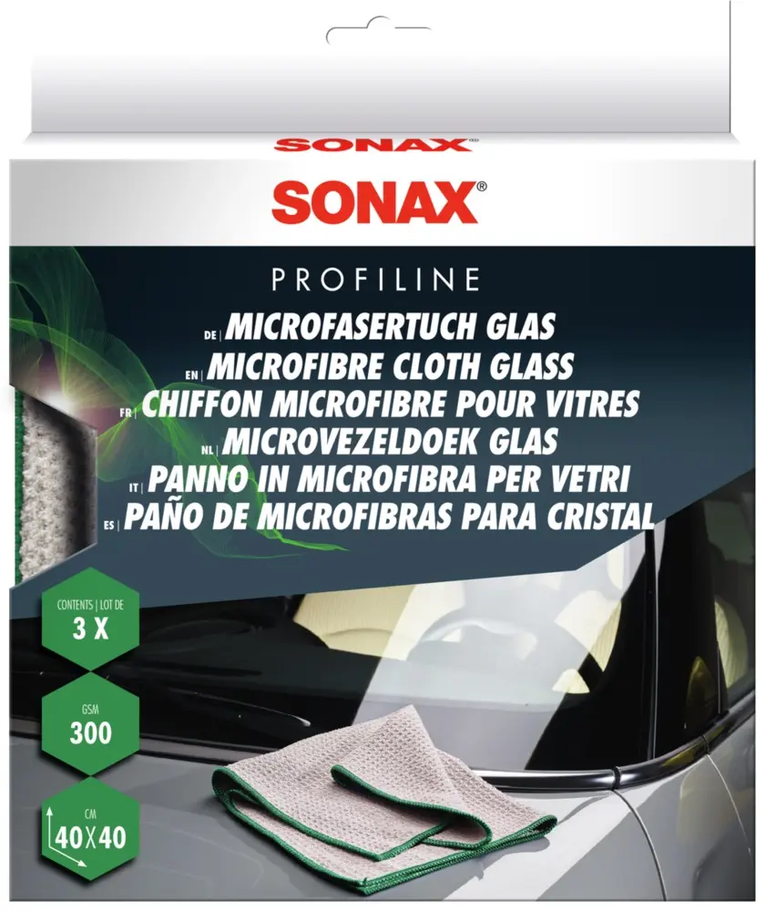 Produktfoto 1 von SONAX Microfiber Cloth Glass