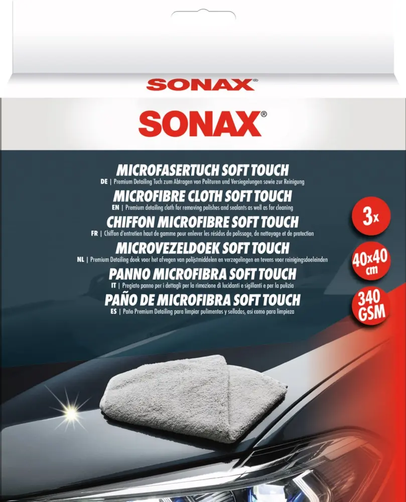 Produktfoto 1 von SONAX Microfiber Cloth Soft Touch