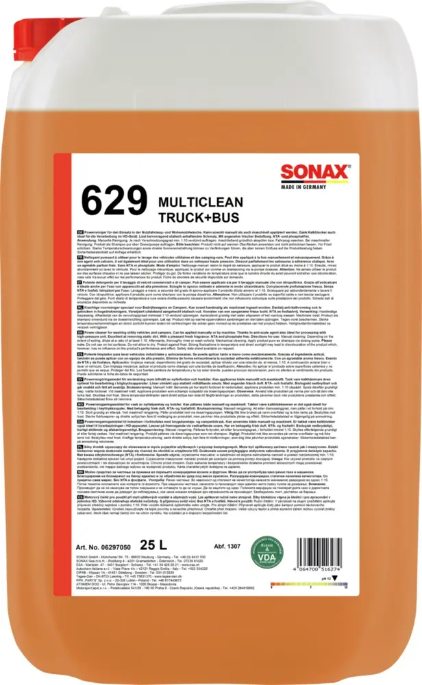Produktfoto 1 von SONAX MultiClean Truck+Bus - 25 L