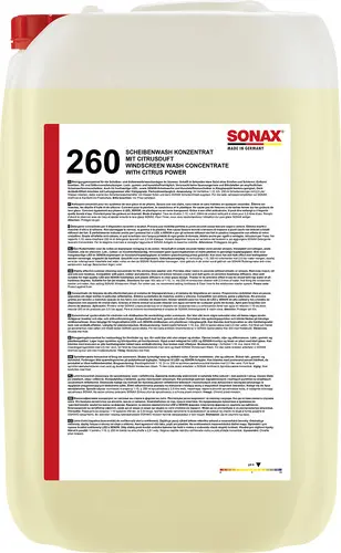 Produktfoto 1 von SONAX Window Wash Concentrate Citrus - 25 liters