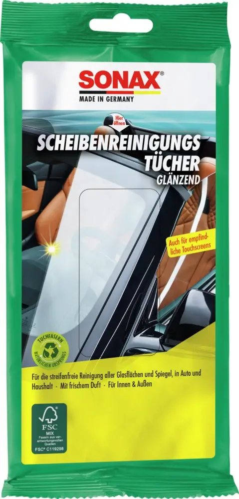 Produktfoto 1 von SONAX Windshield Cleaning Wipes