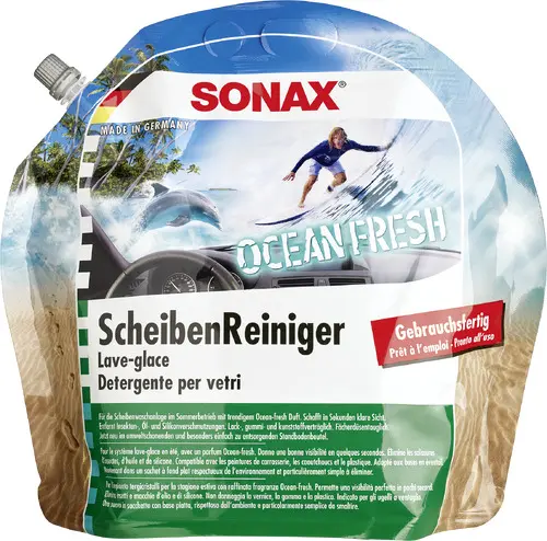 Produktfoto 1 von SONAX Windshield Cleaner Ready to use Ocean-fresh - 3 L