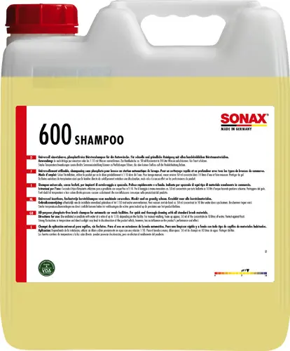 Produktfoto 1 von SONAX Shampoo - 10 L