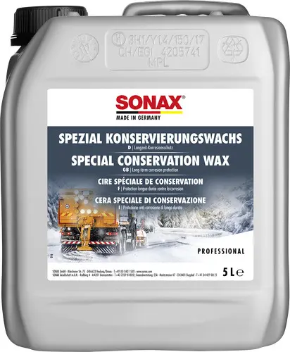 Produktfoto 1 von SONAX Special Preservative Wax - 5 liters