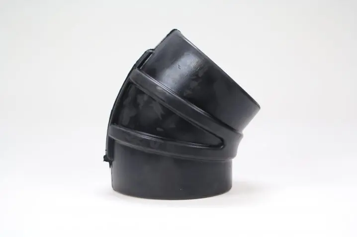 Produktfoto 1 von P105547 pipe elbow 45° (rubber)