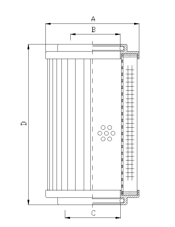 D652G10AV hydraulic filter element