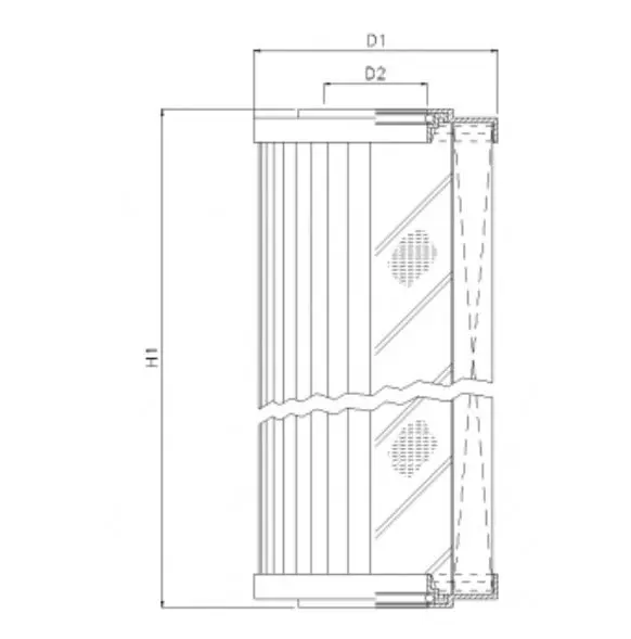R264C10 hydraulic filter element