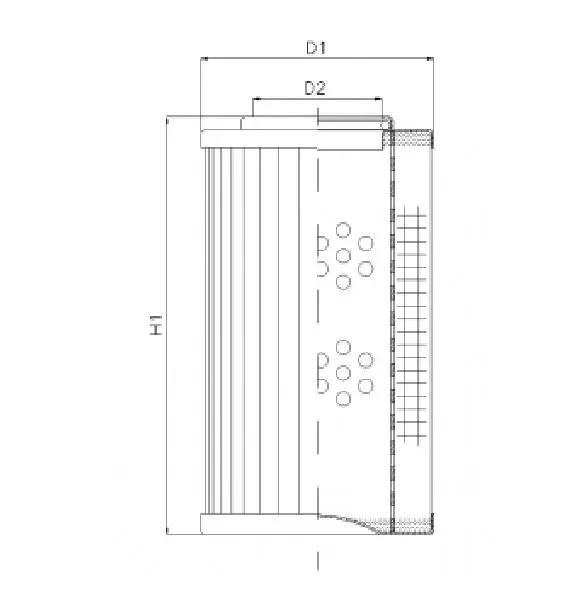 R274C10 hydraulic filter element