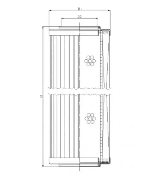 R295C10 hydraulic filter element