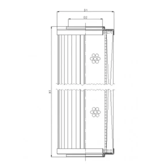 R295G06V hydraulic filter element