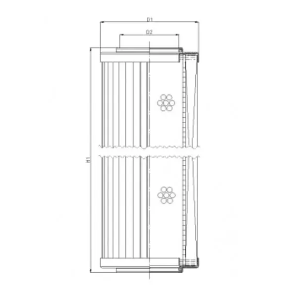 R295G10V hydraulic filter element