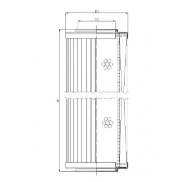 R295G15 hydraulic filter element