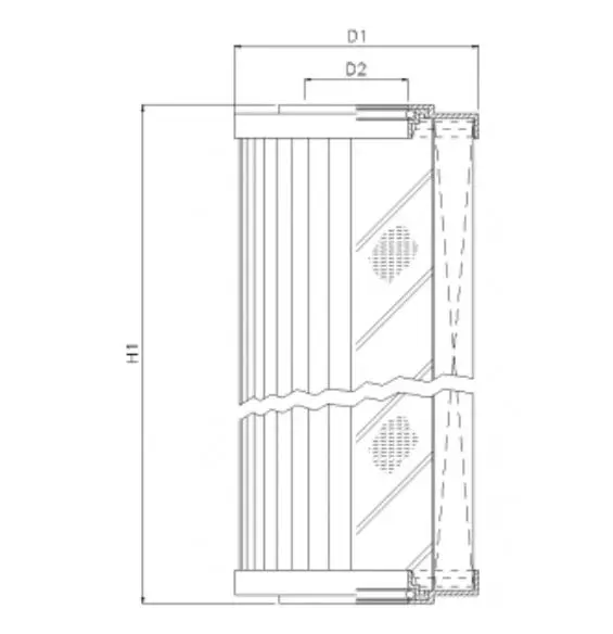 R211G10 hydraulic filter element