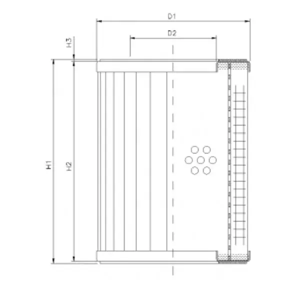 R332G06V hydraulic filter element