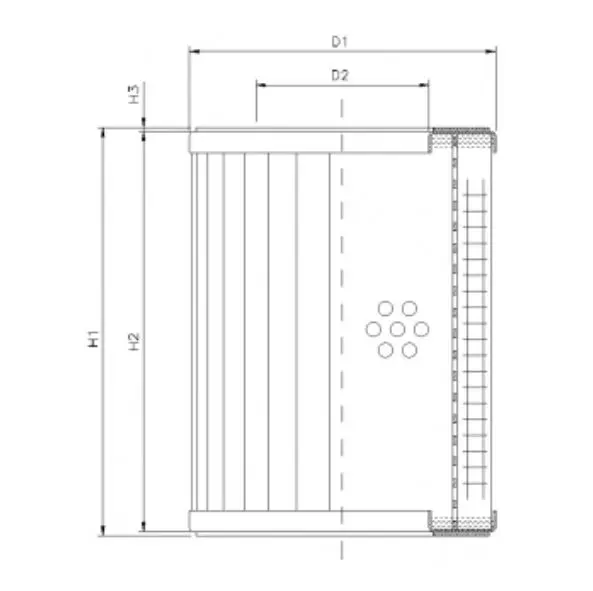 R332G10 hydraulic filter element